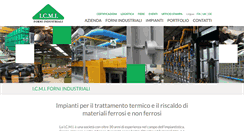 Desktop Screenshot of icmiforniindustriali.com